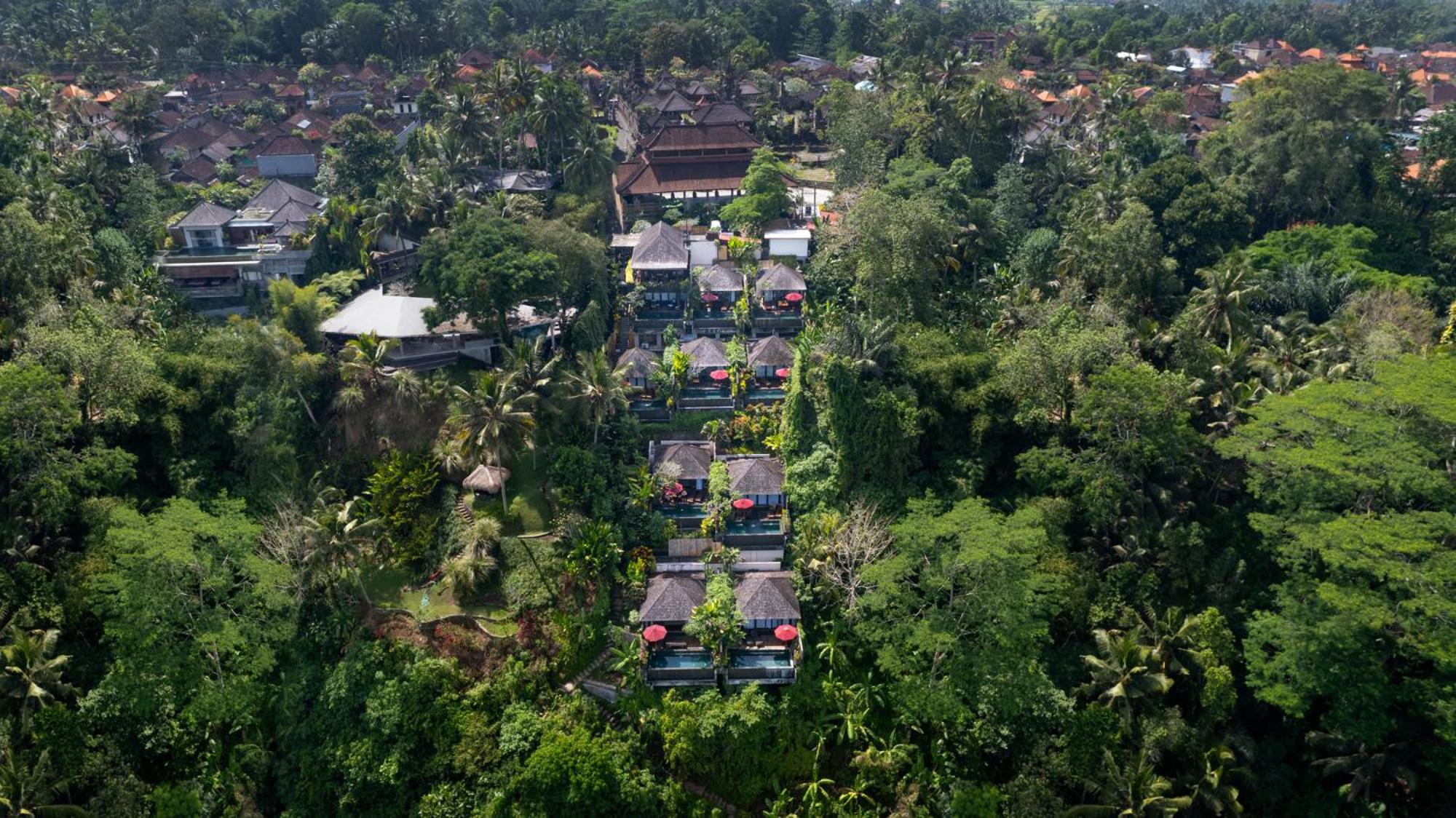 Black Penny Villas Ubud Exteriör bild