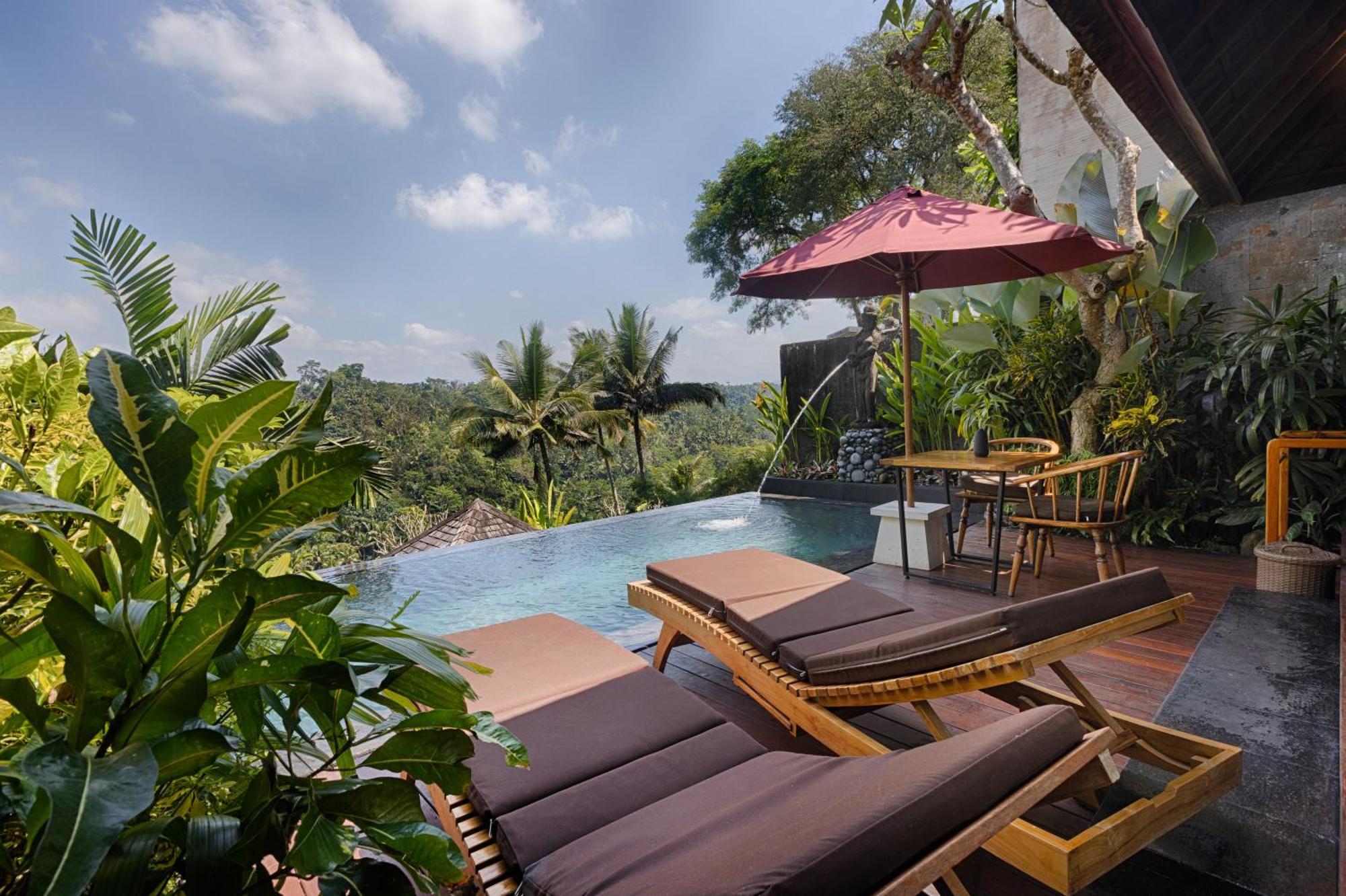 Black Penny Villas Ubud Exteriör bild